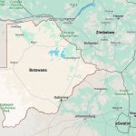 Mappa del Botswana - Google Maps
